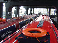 Going down in the Anderton Lift